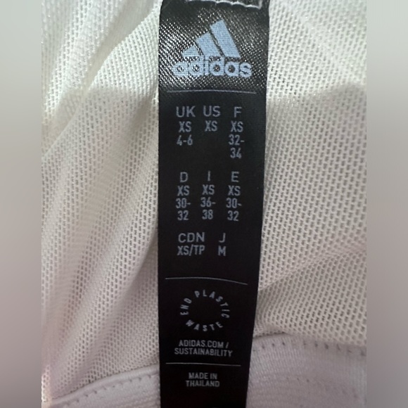 Adidas Women’s Activewear Shirt - Size M - Red/Blue/White - Picture 4 of 5